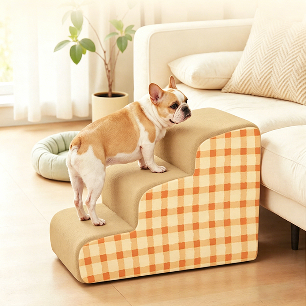 Striped Pet Staircase