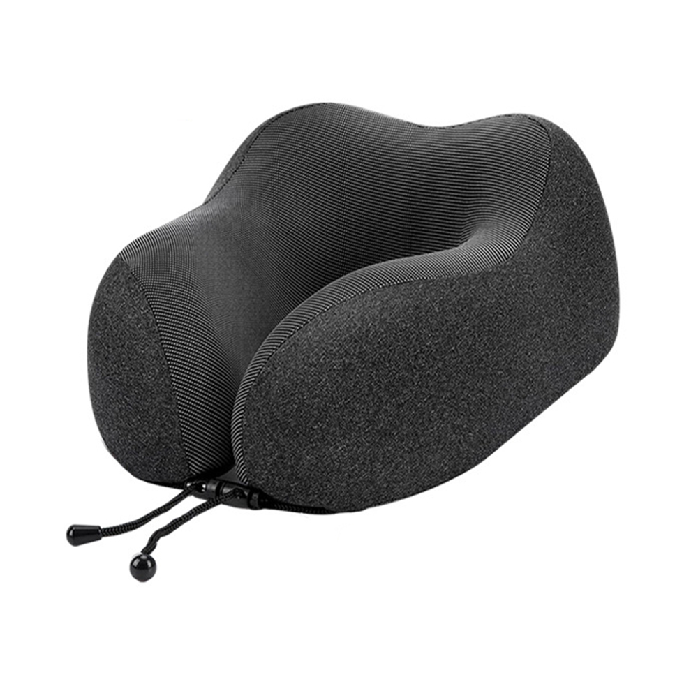 U-shaped removable memory foam neck pillow